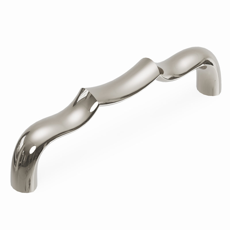 Trellis Bar Pull, 3-3/4", Polished Nickel