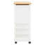 Fenn Solid Wood Top Kitchen Cart