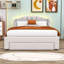 Lit plateforme tapissier Aureliano-2053297377