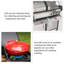 Barbecue d'extérieur à double usage au gaz et au charbon 58,27 po pour la cour