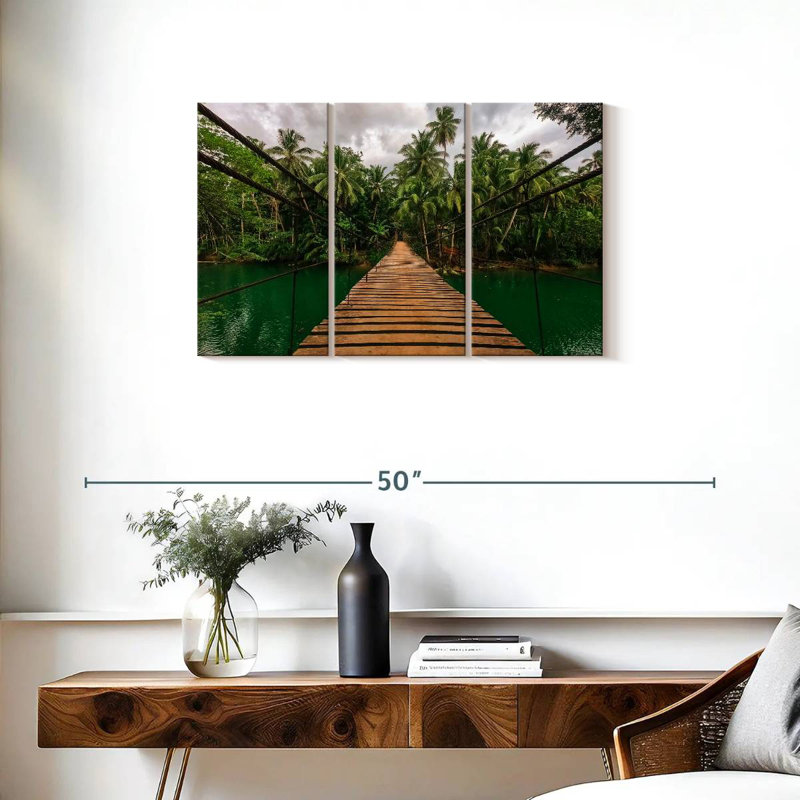 Lilie Philippine Jungle Bridge, H 20 po x l 33 po
