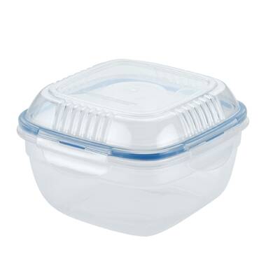 Lock & Lock Lock & Lock LLG423 14 oz Purely Better Glass Rectangular Food Storage  Container; Clear LLG423