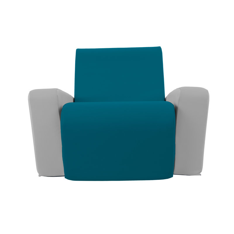 SoftScape Angled Foam Preschool Chair, Teal