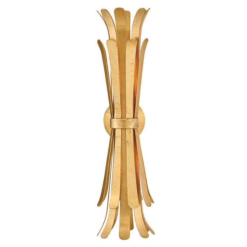 Hinkley Reina Sconce, Distressed Brass