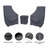  3-Piece Patio Furniture Covers For Rocker Estate Rocking Chair Set, Water-Repellent UV-Resistant Polyester