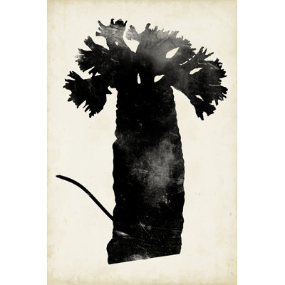 Fern Silhouette II - Painting on Canvas