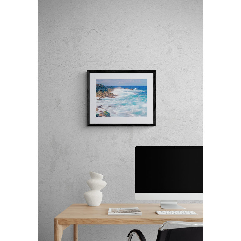 Breaking Waves Hawaii Print by Bruce Heinemann, 17.25" H x 21.25" W
