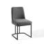 Chaise d'appoint de salle à manger en velours Amplifier Base Performance-1253134530-1253133071
