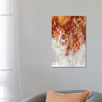 Cascading Fall II 1 Piece Wrapped Canvas Wall Art