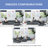 4-Piece Cozee Kids Sofa and Ottoman Set