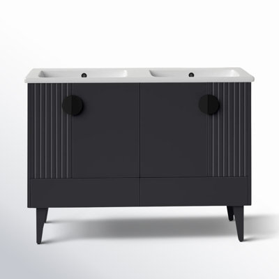 Saimah 47.25'' Double Bathroom Vanity