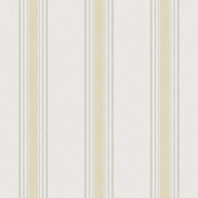 Laughlin Stripes Fabric Effect Design 10.05M X 53Cm Matte Wallpaper Roll