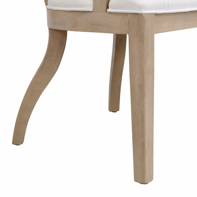 Chaise de salle à manger avec accoudoirs (ensemble de 2)