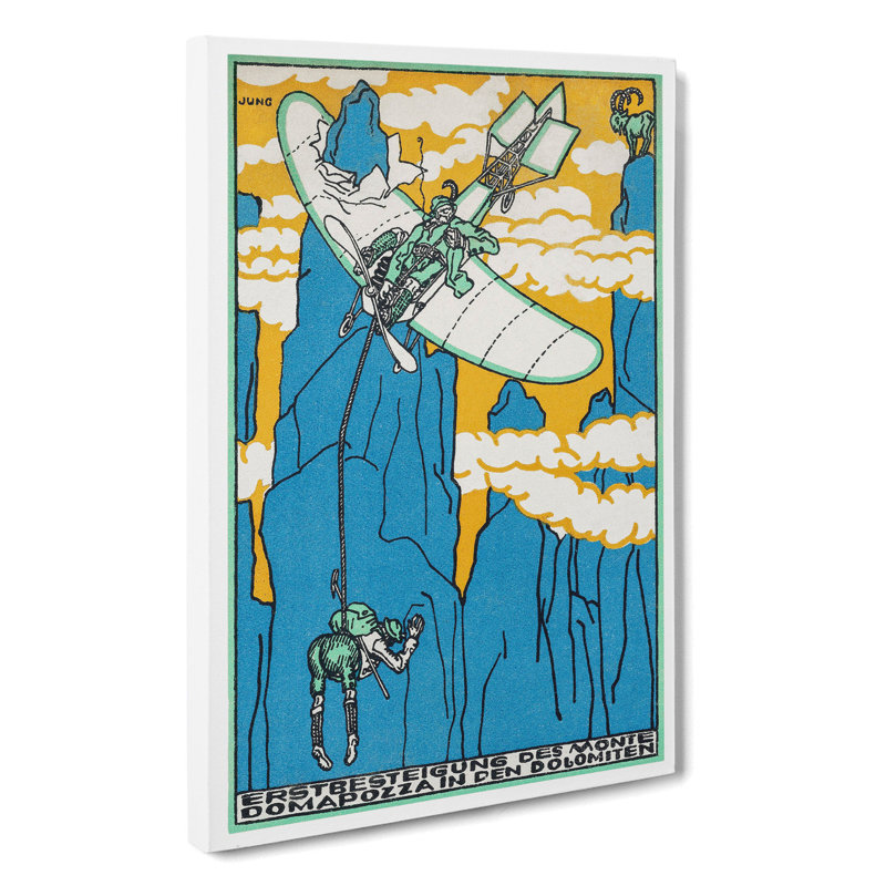 Monte Domapozza by Moriz Jung - Wrapped Canvas, 50cm H x 35cm W x 3cm D