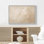 Impression sur toile neutre encadrée de chambre à coucher minimaliste de chambre à coucher minimaliste minimaliste
