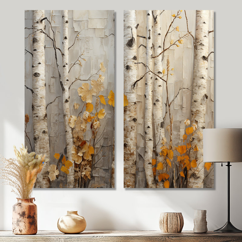 Allman - Tree Large Wall Art, 32" H x 32" W, Wrapped Canvas, Does Not Apply