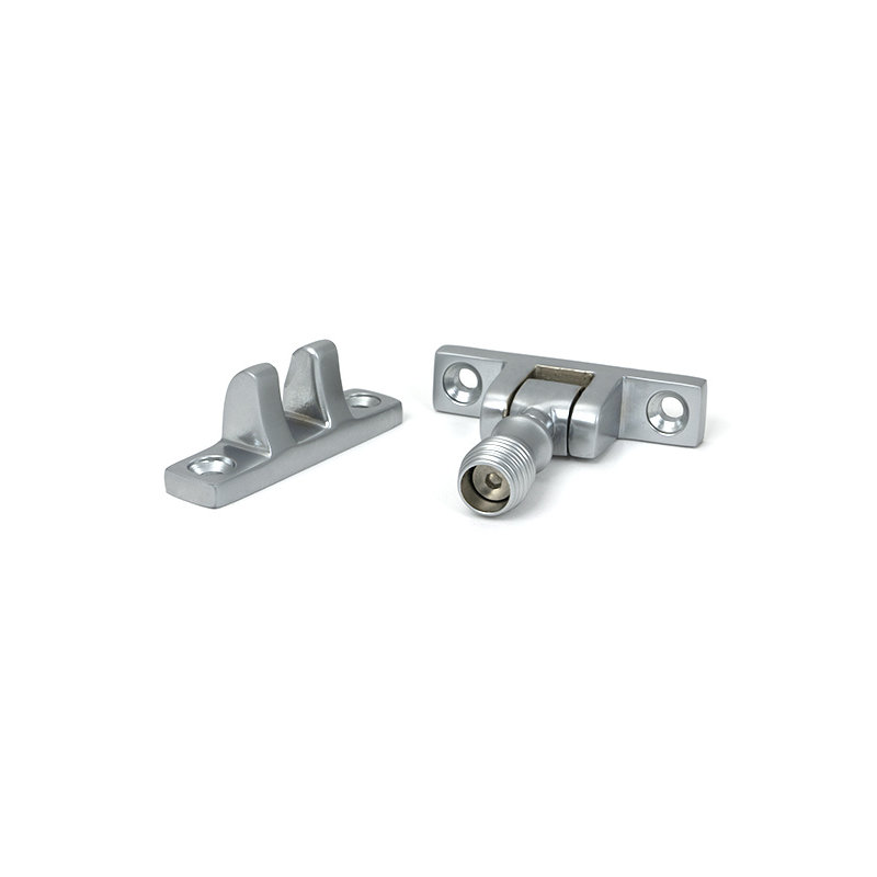 Beehive Brighton Fastener - Narrow (Square), Satin Chrome