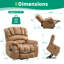 Fauteuil de massage inclinable électrique chauffant-806442459