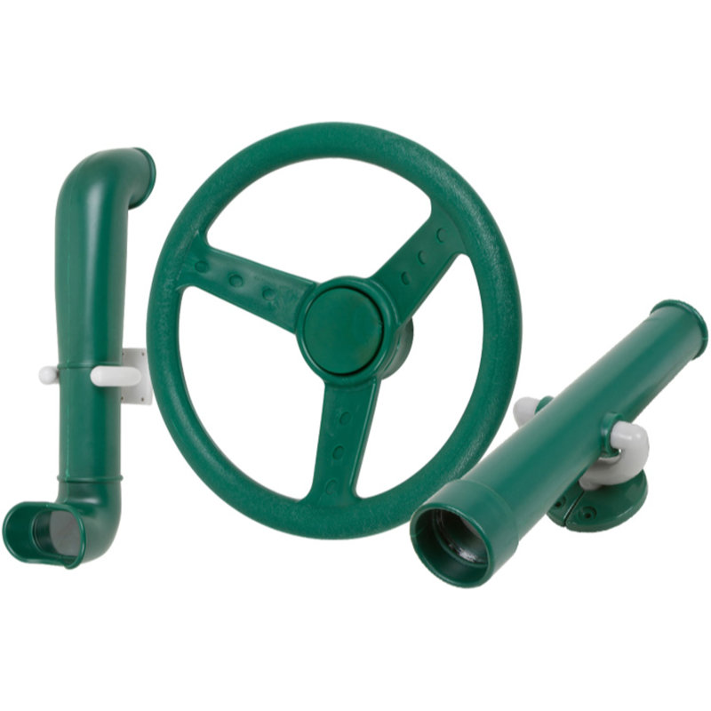 Ensemble de roues de direction periscope, vert