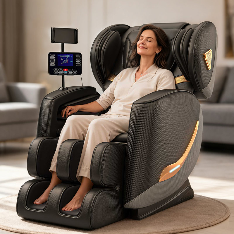 Fauteuil de massage Aether Zero Gravity, Black