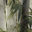 Bamboo Elegance Tropical Motif IV - Rideau à motif floral - Rideau occultant à motif floral - 1 panneau-107545889