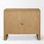 Notts Brown Wood 2-Door Accent Cabinet