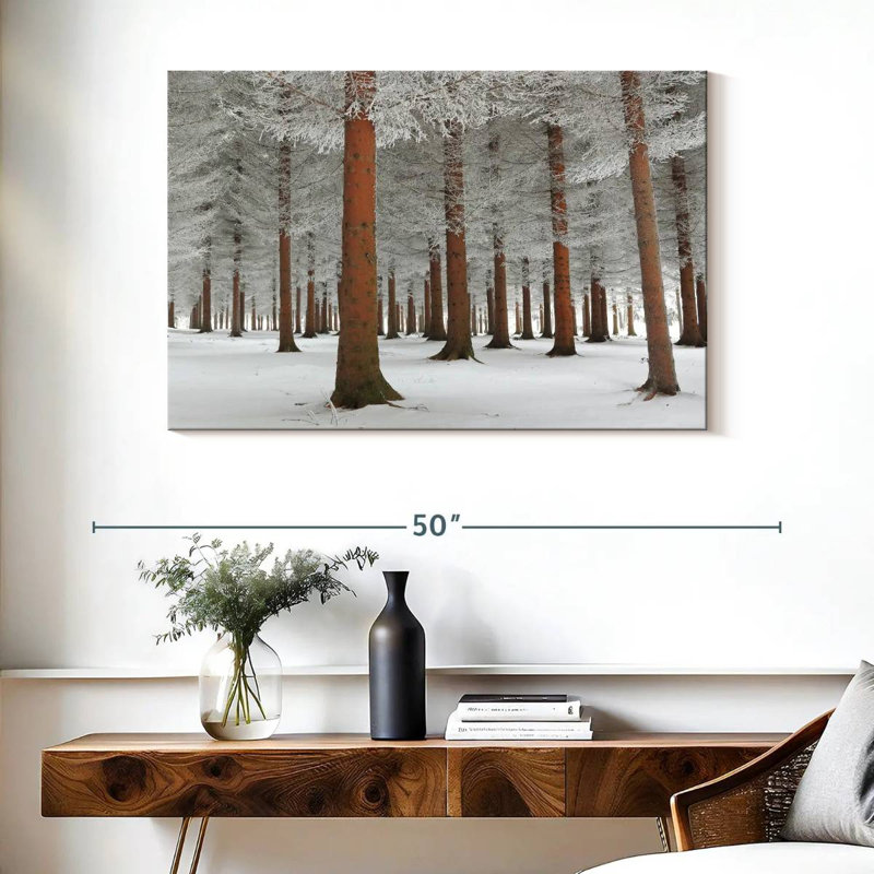 Harnek Nature en blanc, H 26 po x l 39 po