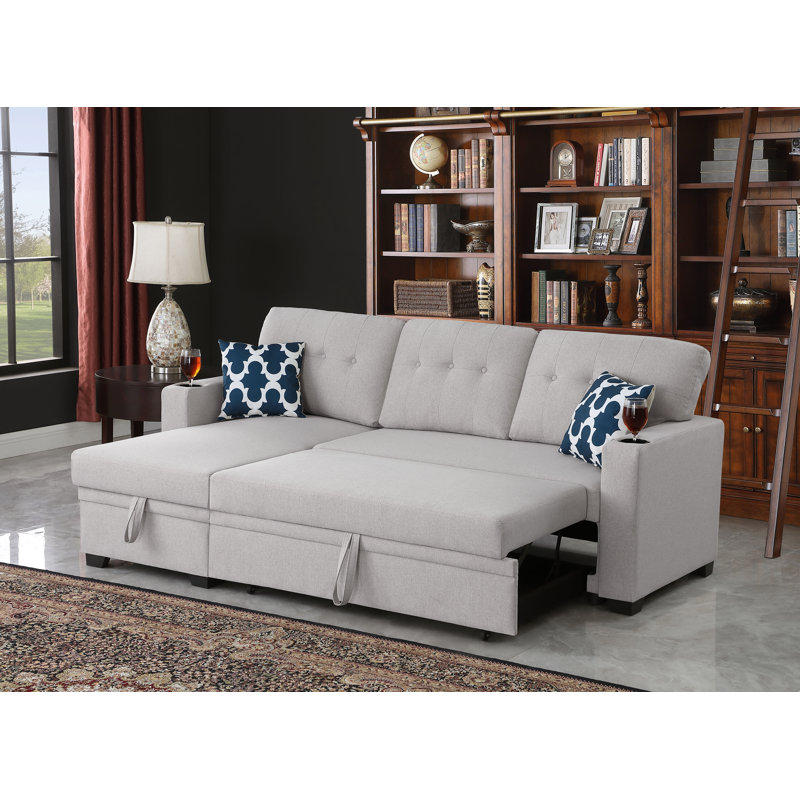 Khayal Upholstered L-Shaped Sectional Left Hand Facing
