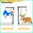 Foldable Dog Grooming Arm with Clamp - Adjustable Grooming Table