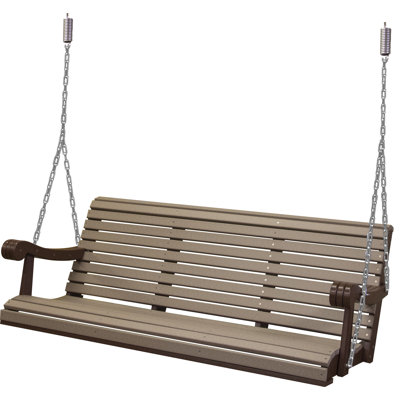 Fleurette 3 Person Porch Swing