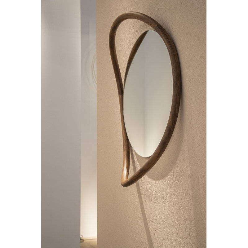 Unut Novelty Solid Wood Wall Mirror