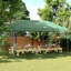 Vidaxl Foldable Tent Pop-Up With 4 Side Walls Outdoor Party Tent Garden Gazebo-125169158-125169160