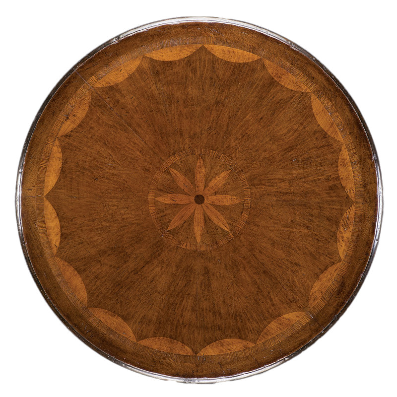 84" Walnut Solid Wood Pedestal Dining Table