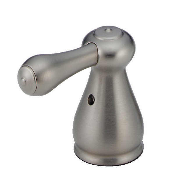 Leland Small Metal Handle Bathroom Faucet, Brilliance Stainless