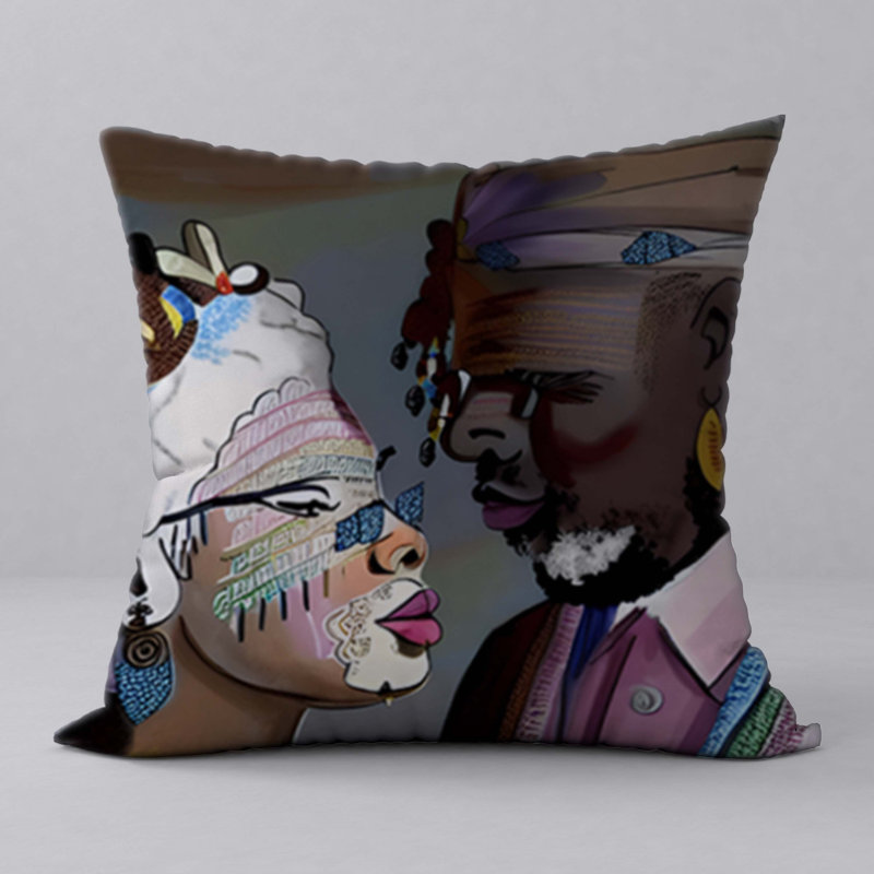 Reversible Throw Pillow
