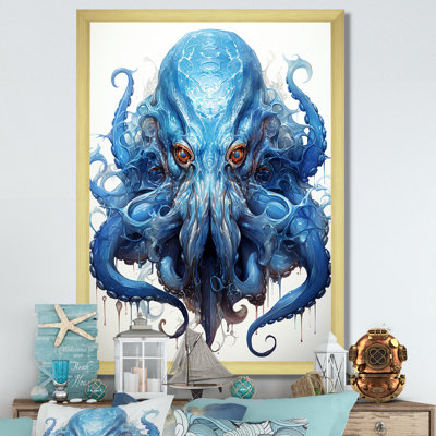 Pieuvre, céphalopode azur