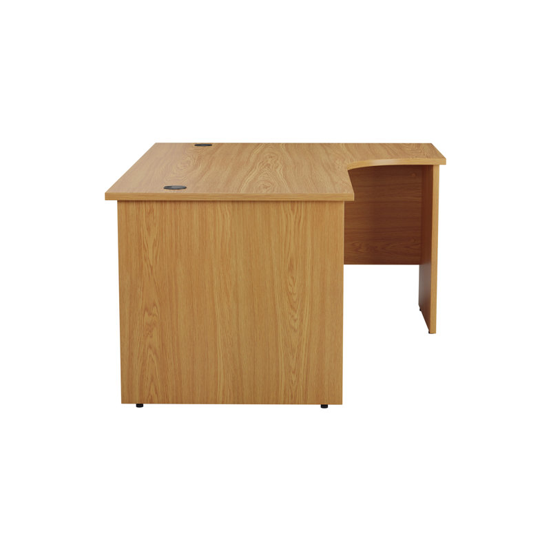 Buariki Corner Desk Shell, Beech, Right