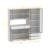 Chioke 78.7'' Lighted China Cabinet-804792716