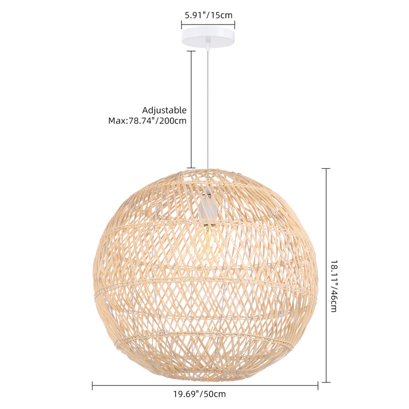Aralin 1 - Light Natural Sphere Pendant