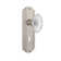Deco Plate with Decorative Keyhole and Crystal Victorian Knob