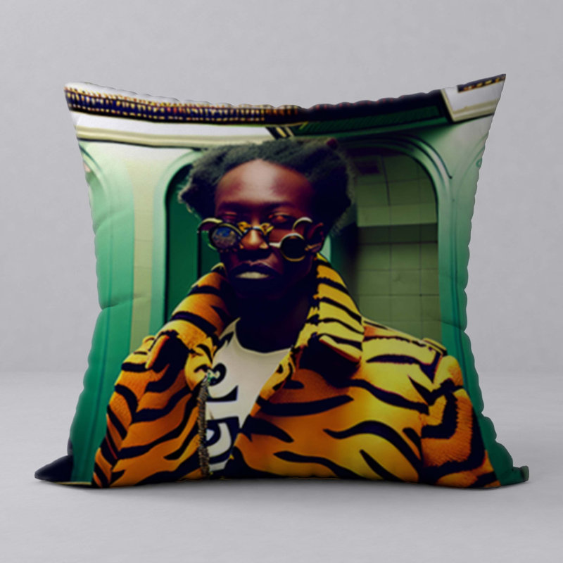 Reversible Throw Pillow