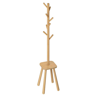 Camare Freestanding 8 - Hook Coat Rack
