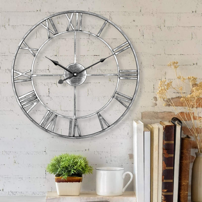 Wall Clock, Silver