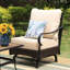 Chaises longues avec coussins Argyri