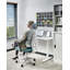 VISCOUNT Polyester Blend Office Chair with Headrest
