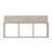 Mcneil 3-Cubby Manufactured Wood Wall Shelf-1819694567