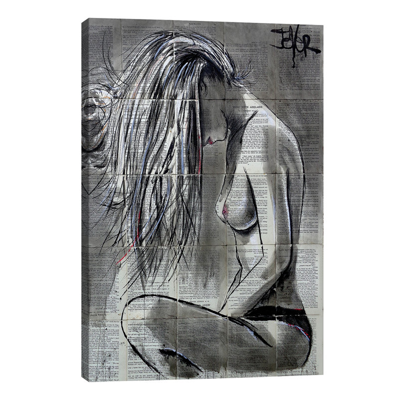 White Wash - Wrapped Canvas Print, 66.04 cm H x 45.72 cm W x 3.175 cm D
