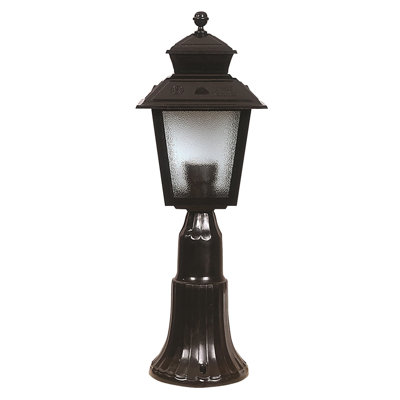 Outdoor Wall Lamp, Black Industrial Design, 20.9 x 7.1 inches | Durable ABS Body & Polycarbonate Cap, E27 Socket Max 40W, IP65 Rated | Perfect for Traditional & Nostalgic Exteriors, Weather Resistant