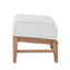Croquet Teak Ottoman-1338043312