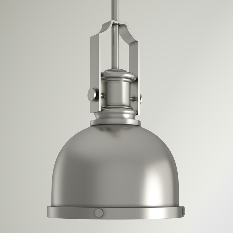 Enola 1 - Light Single Pendant, Brushed Nickel